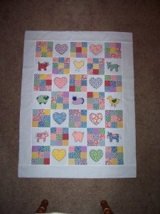 Farm Animal Quilt with Borders